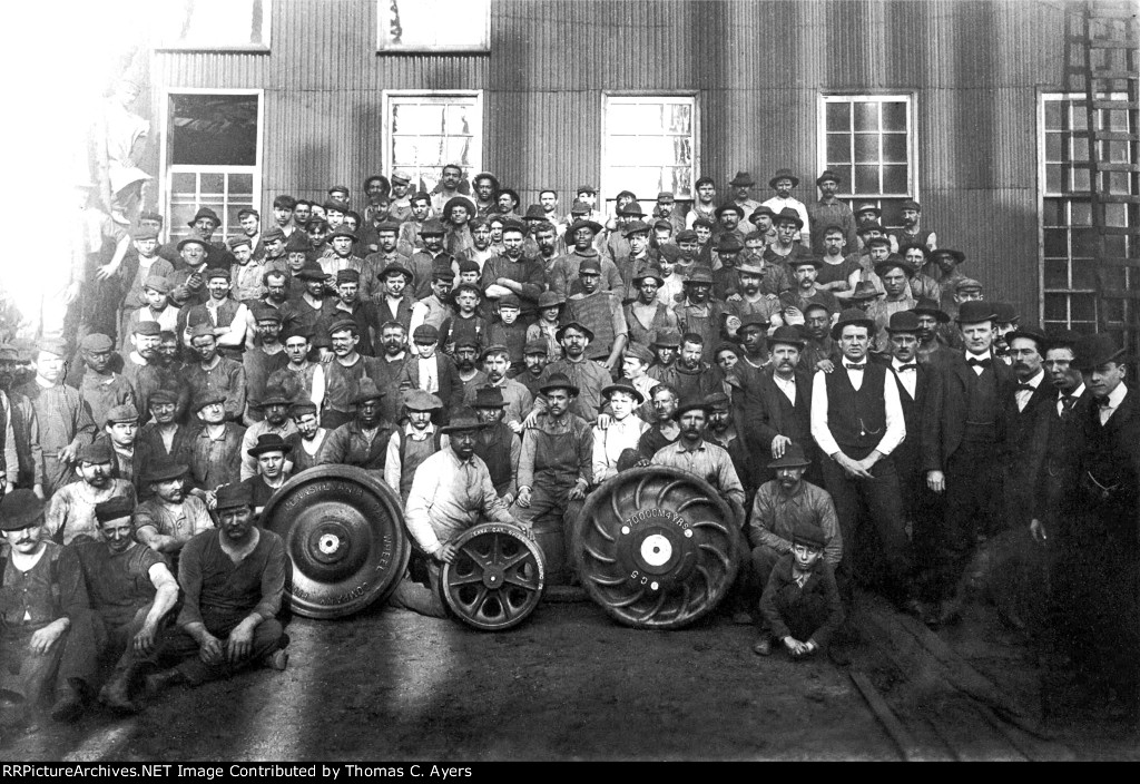 PRR South Altoona Foundry Employees, c. 1910